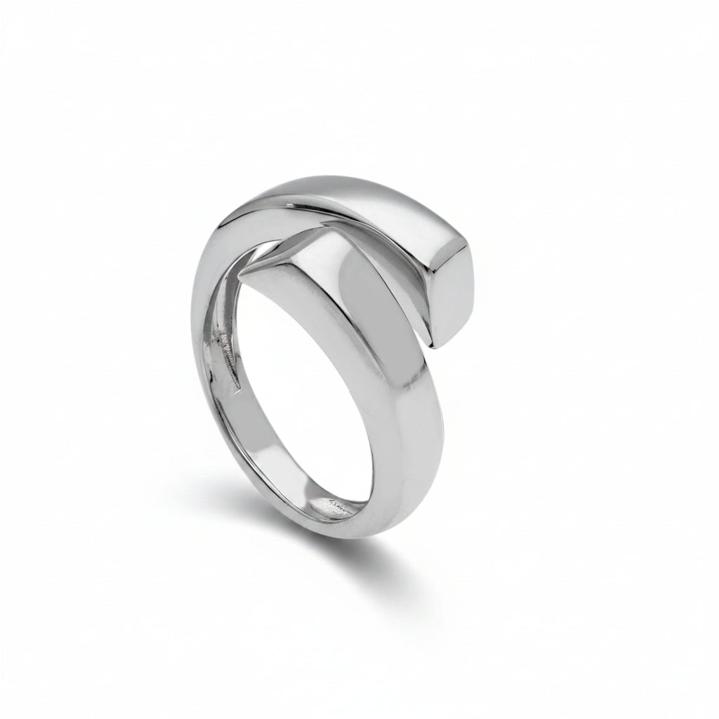 anello essential bianco