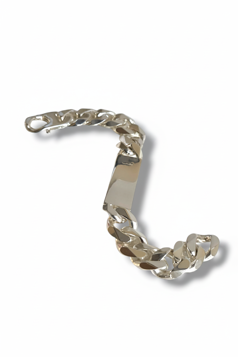 bracciale-argento-925-massiccio-maglia-cubana-artigianale Gioielli Pavan Monza centro e Sovico