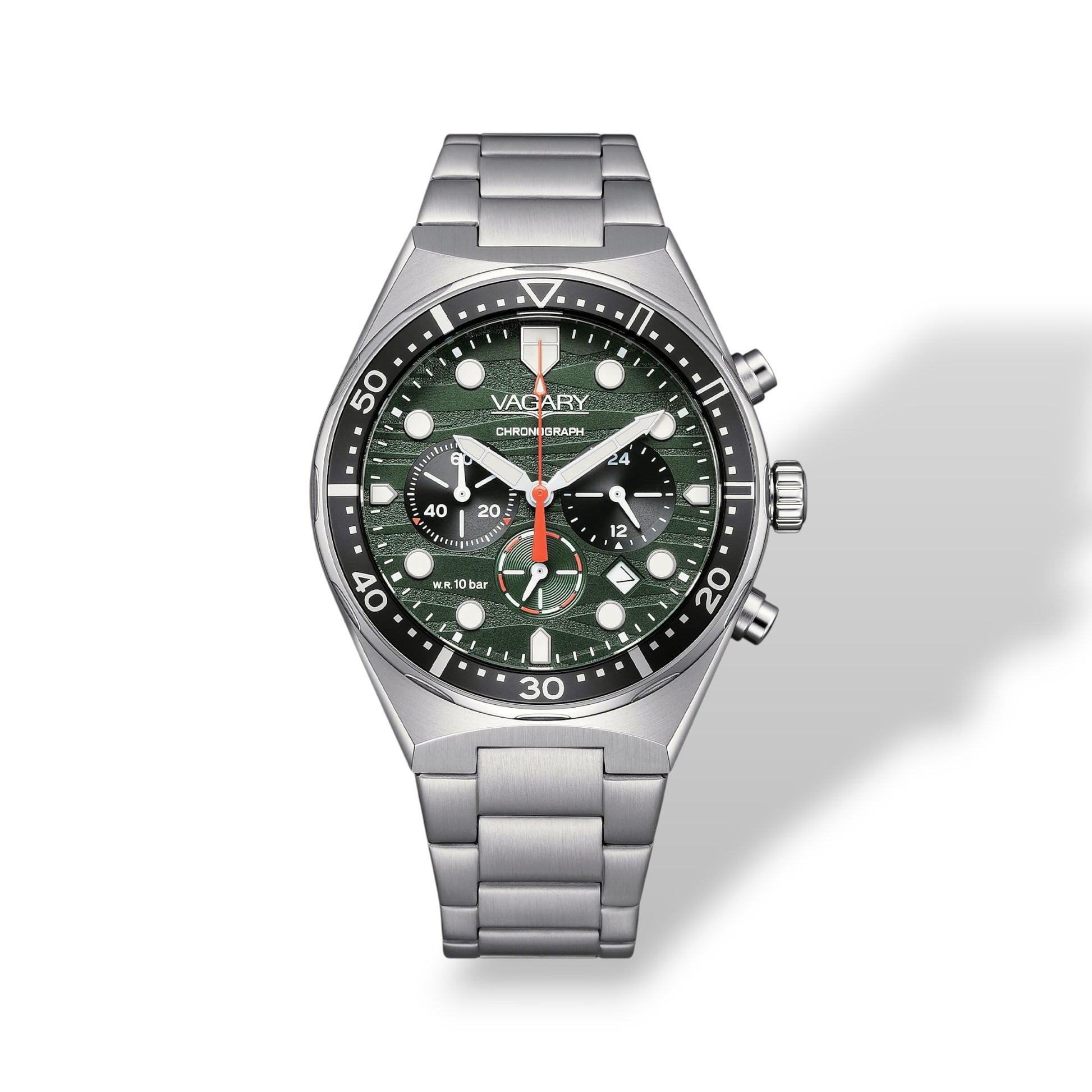 Vagary Aqua39 Crono Orologio Vagary Cronografo Wr 10 Bar Vagary