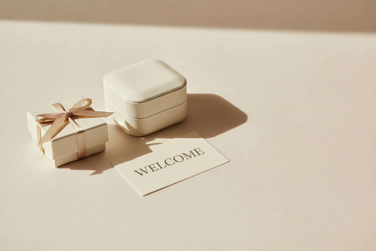 Immagine aggiornata con la scritta WELCOME