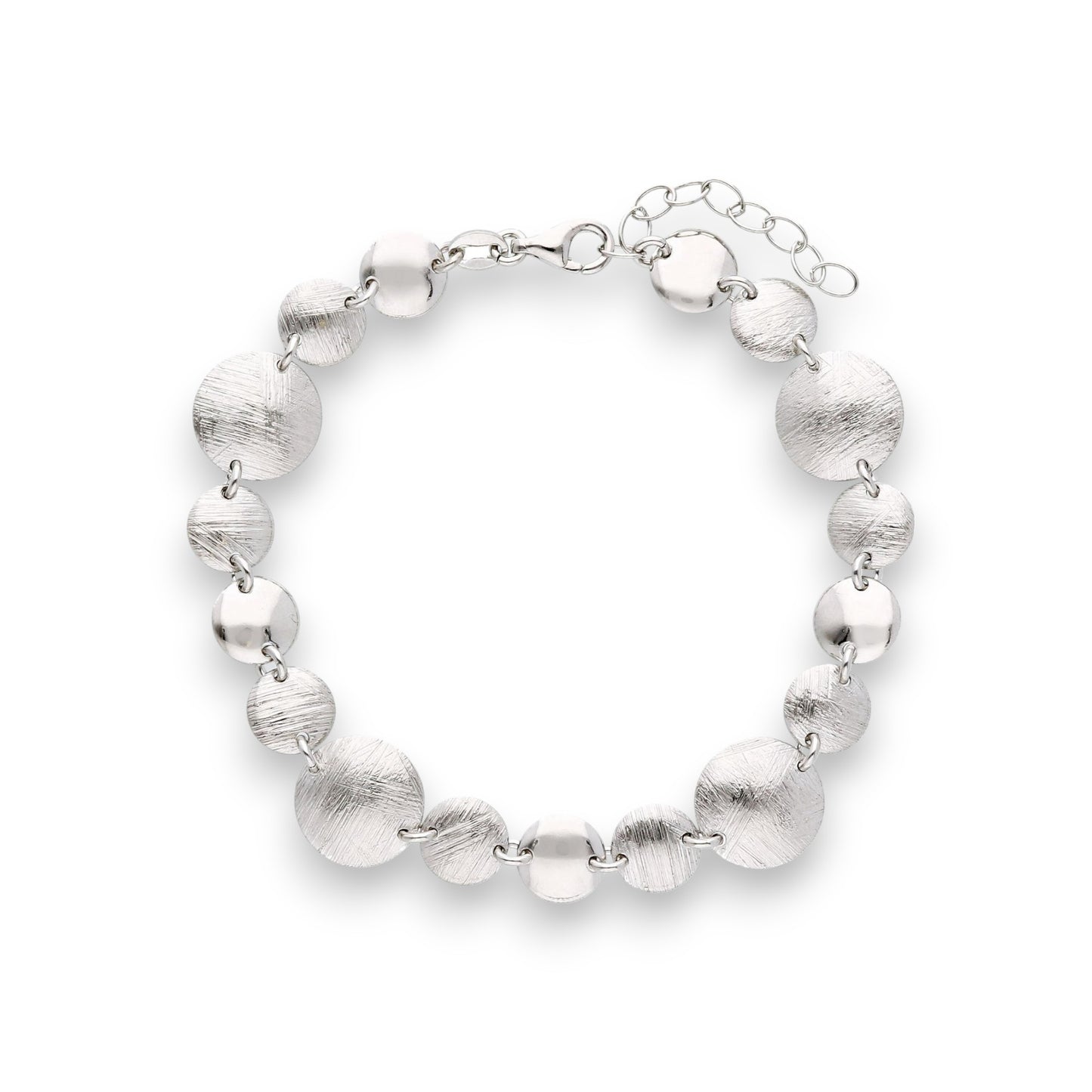 Bracciale Bracciale in argento elementi tondi pendenti - Gioielli Pavan