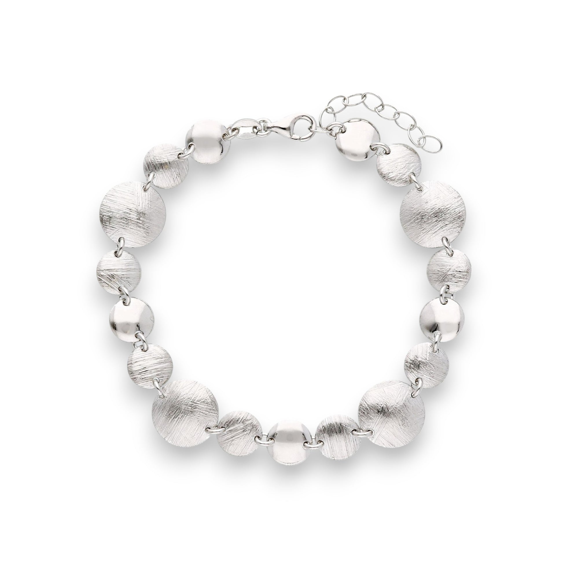 Bracciale Bracciale in argento elementi tondi pendenti - Gioielli Pavan