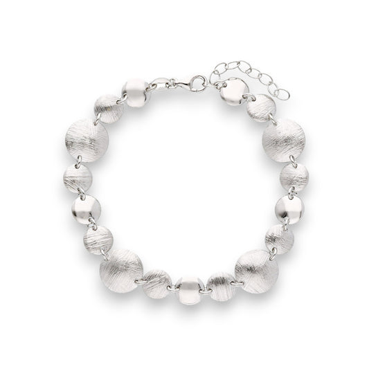 Bracciale Bracciale in argento elementi tondi pendenti - Gioielli Pavan