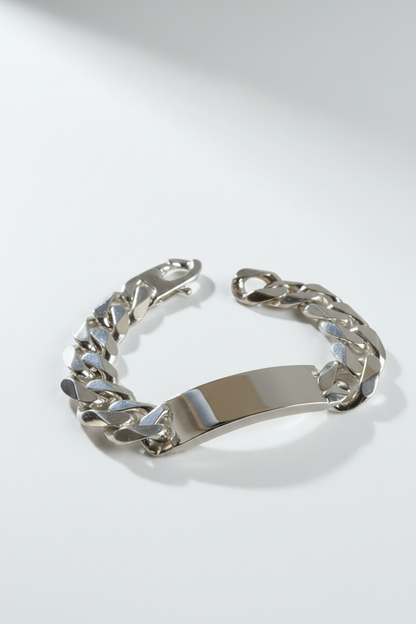 bracciale-argento-925-massiccio-maglia-cubana-artigianale Gioielli Pavan Monza centro e Sovico