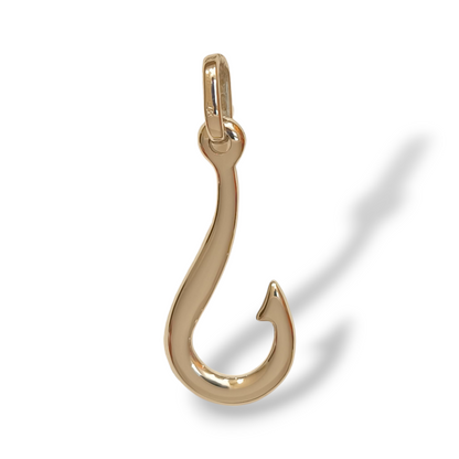 Ciondoli e pendenti Ciondolo in oro a forma di Amo da pesca massiccio - Gioielli Pavan
