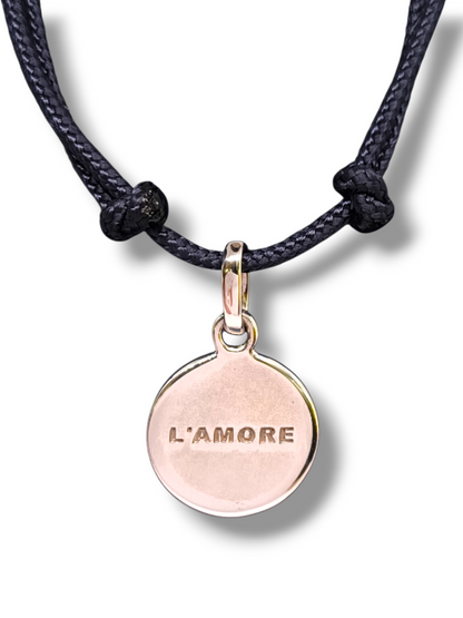 Girocollo Girocollo Argento 925 Costellazione dell'Amore con Diamante - Gioielli Pavan