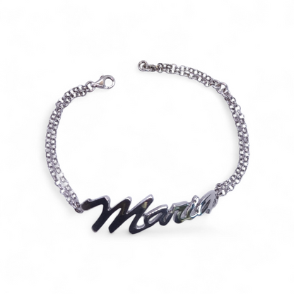 Bracciale Bracciale in Argento 925 con Nome Maria - Gioielli Pavan