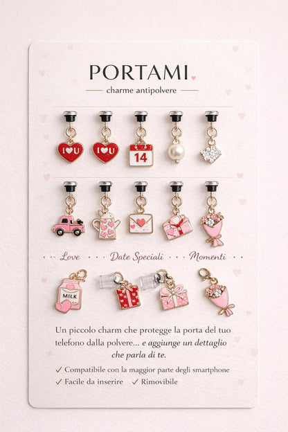 Ciondoli e pendenti Ciondolo in Argento 925 "Portami" per Smartphone – Personalizzabile - Gioielli Pavan