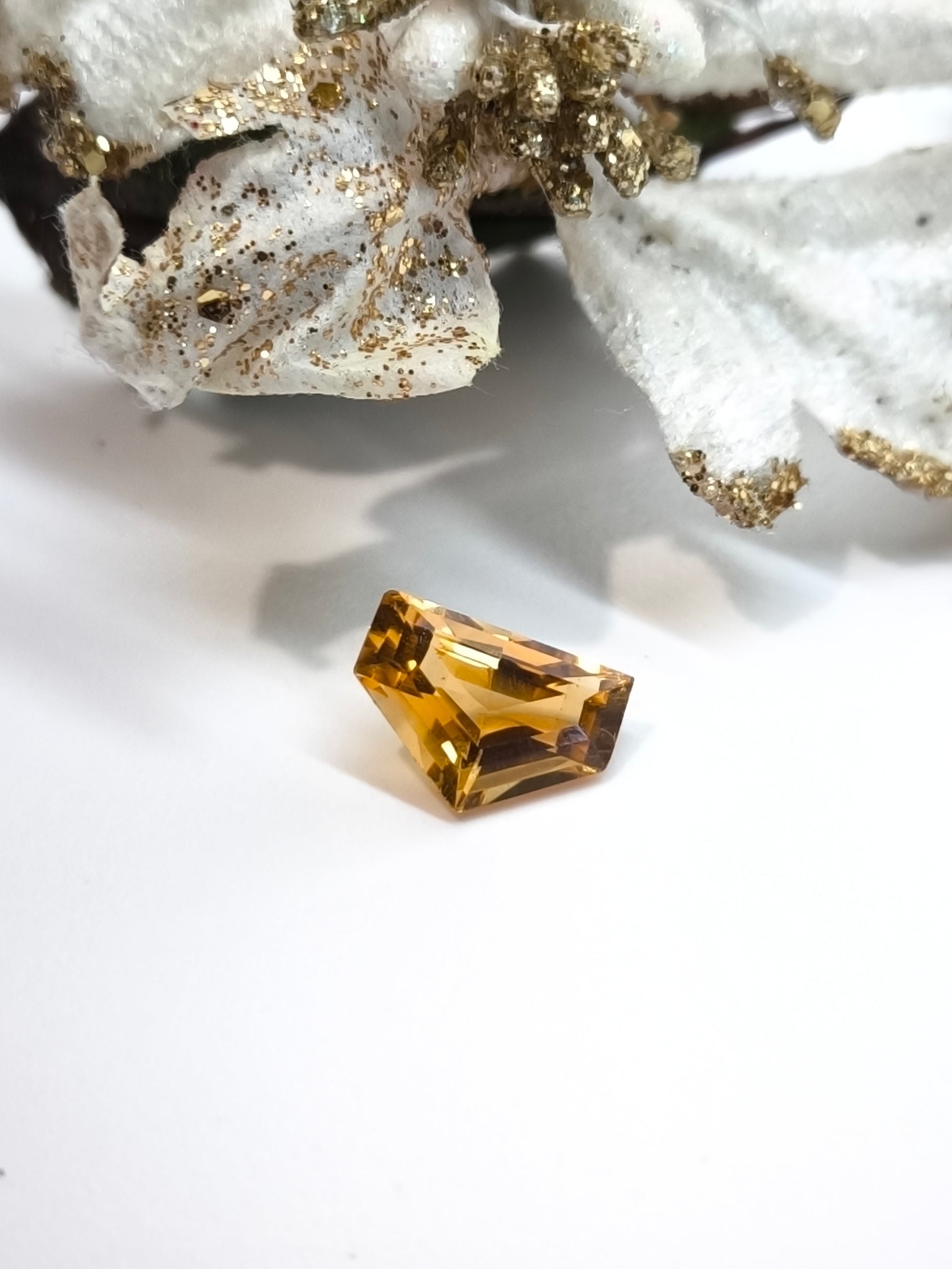 gemme Quarzo citrino pentagono 2,85ct - Gioielli Pavan