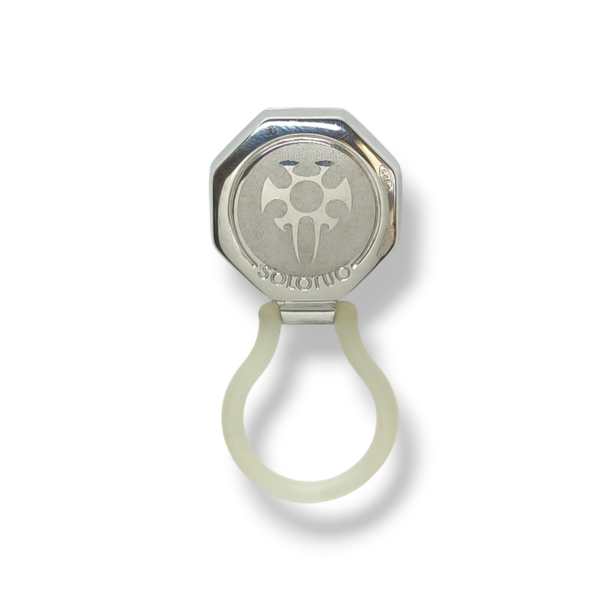 porta occhiali Porta occhiali a calamita con tribale in argento - Articolo con varianti - Gioielli Pavan