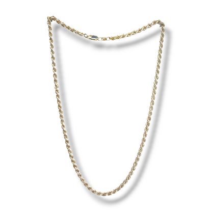 Catene Collana in argento maglia a corda 45 cm - Gioielli Pavan