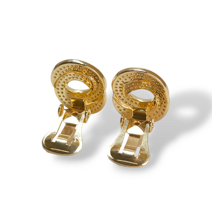 Orecchini Orecchini in argento con zirconi a clip senza perno - Gioielli Pavan