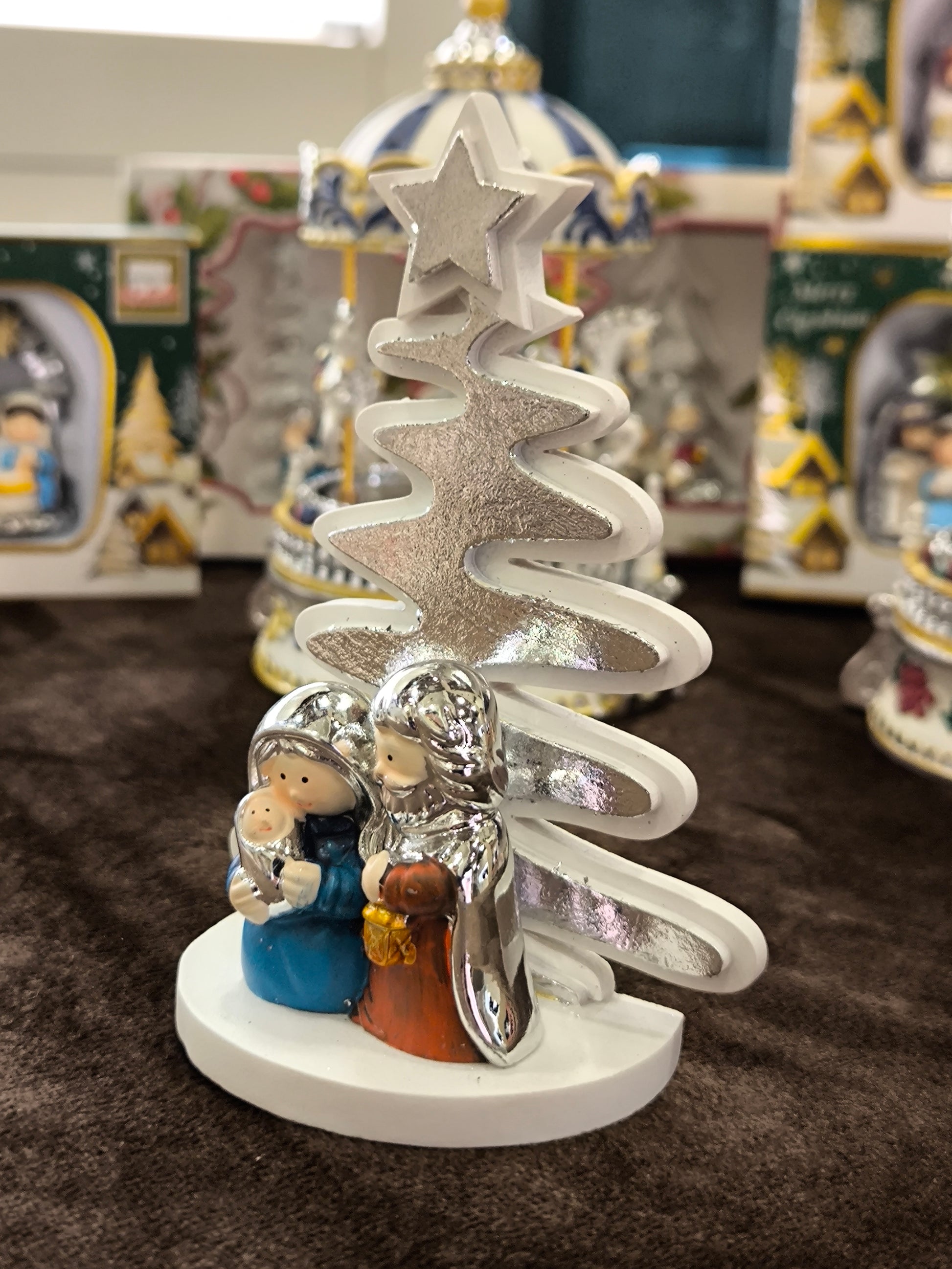 natale Presepe argentato colorato - Gioielli Pavan