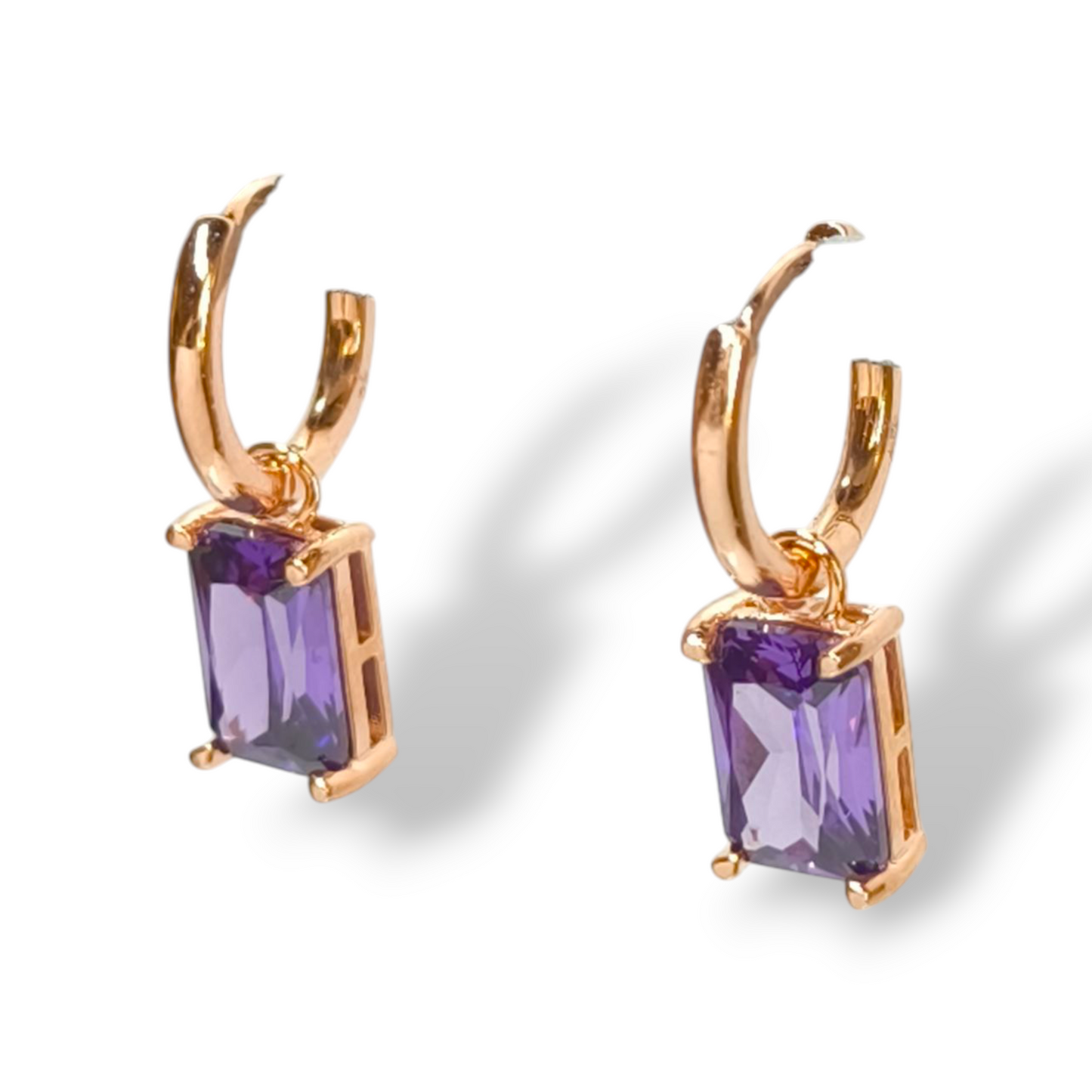 Orecchini Orecchini in argento a scattino con ametista - Gioielli Pavan