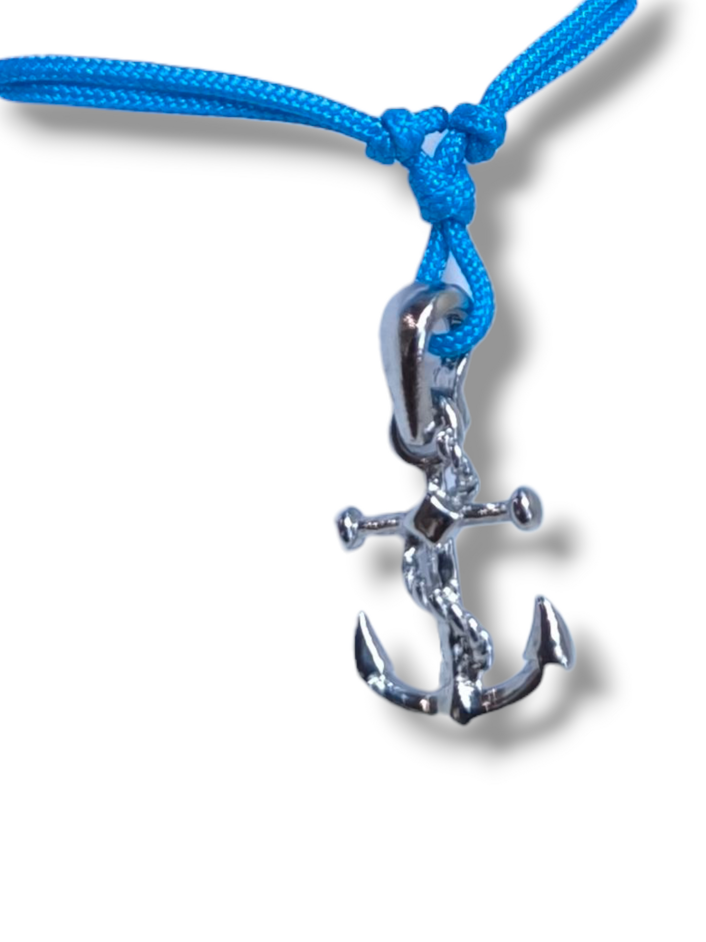 Ciondoli e pendenti Ciondolo in argento Ancora con corda nautica - Gioielli Pavan
