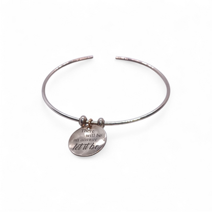 Bracciale Bracciale Rigido Argento 925 Let It Be - Gioielli Pavan