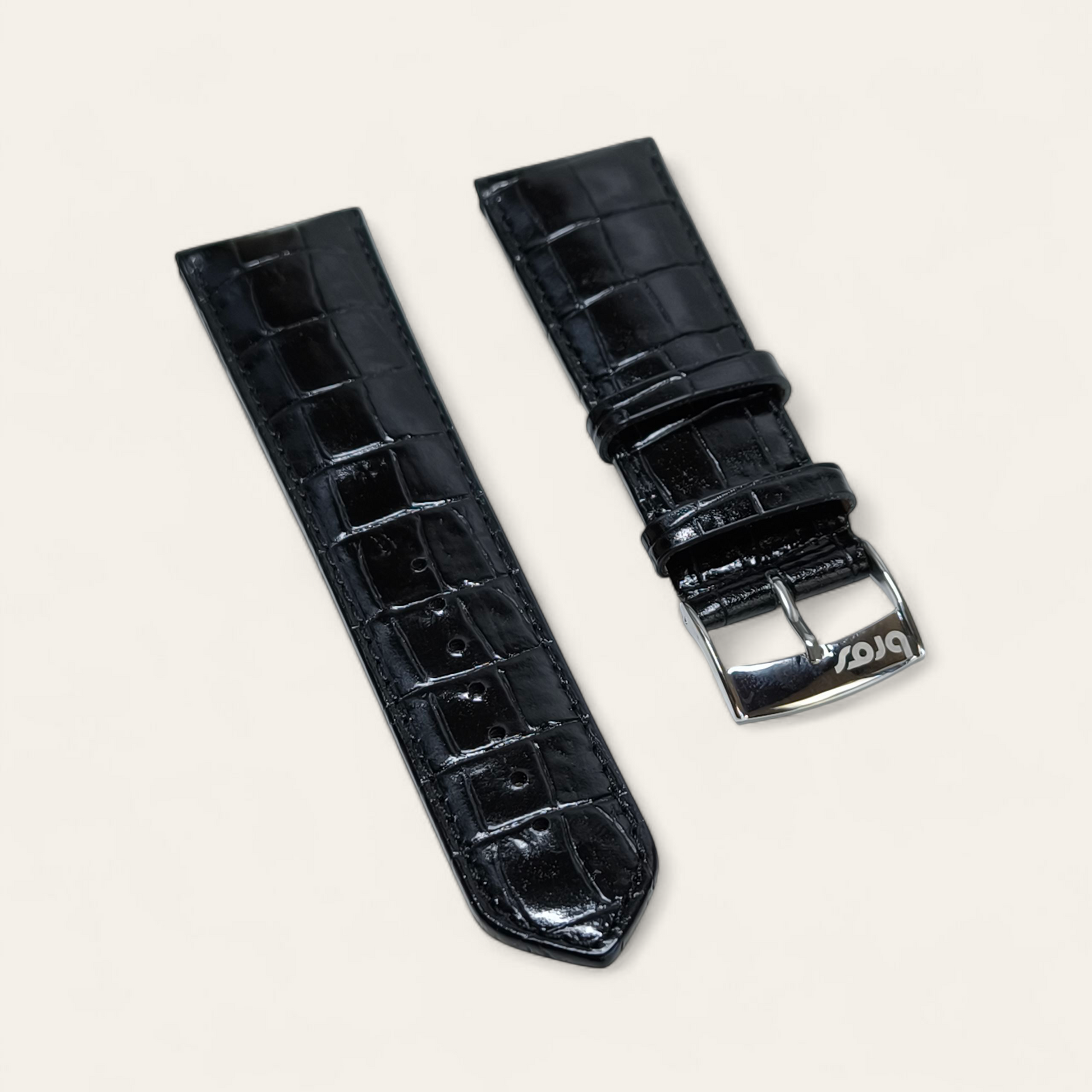 Cinturino Cinturino Ansa 26 mm Pelle stampa cocco. lucida - Gioielli Pavan