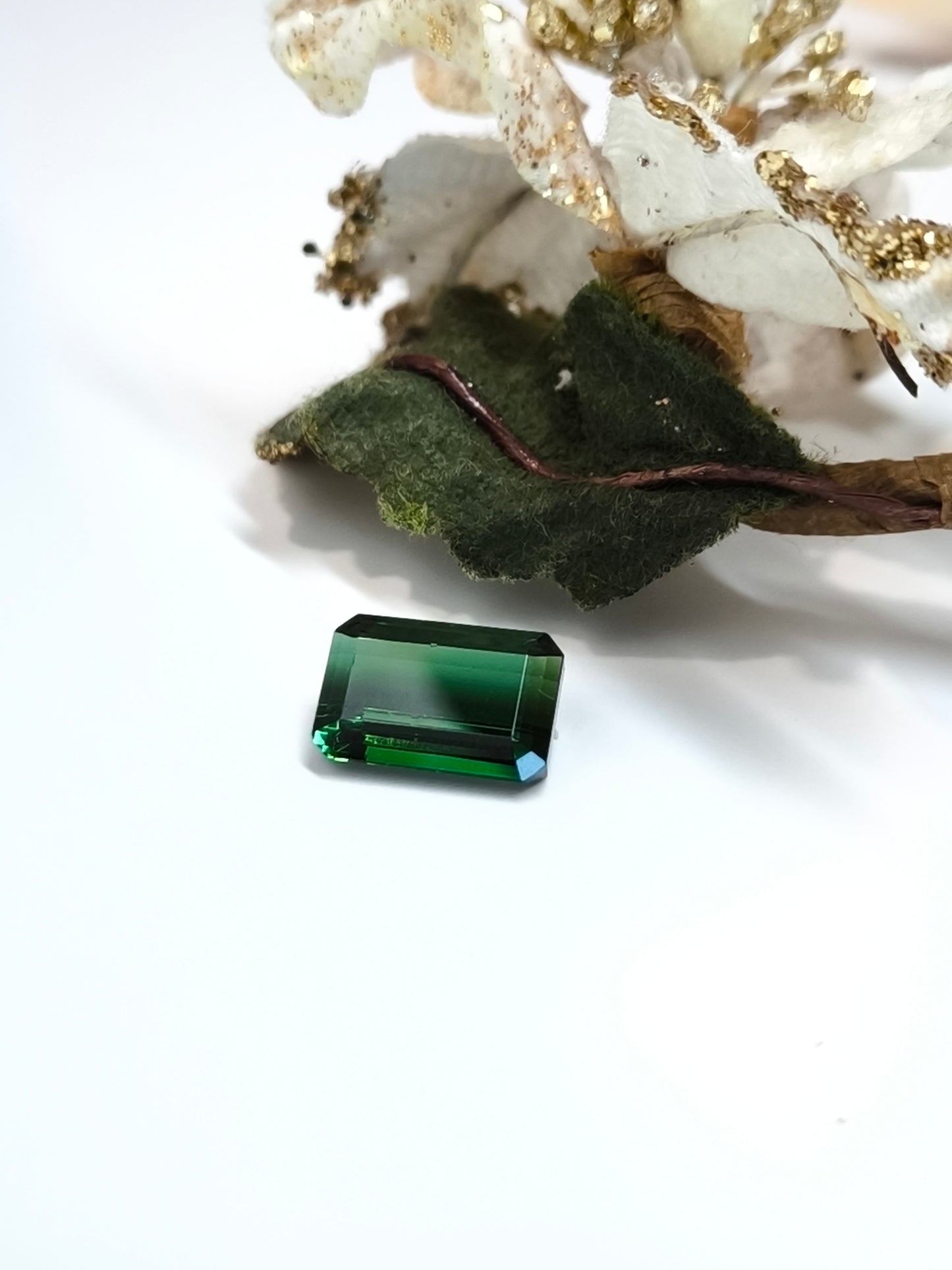 gemme Tormalina verde ottagonale 5,80ct - Gioielli Pavan