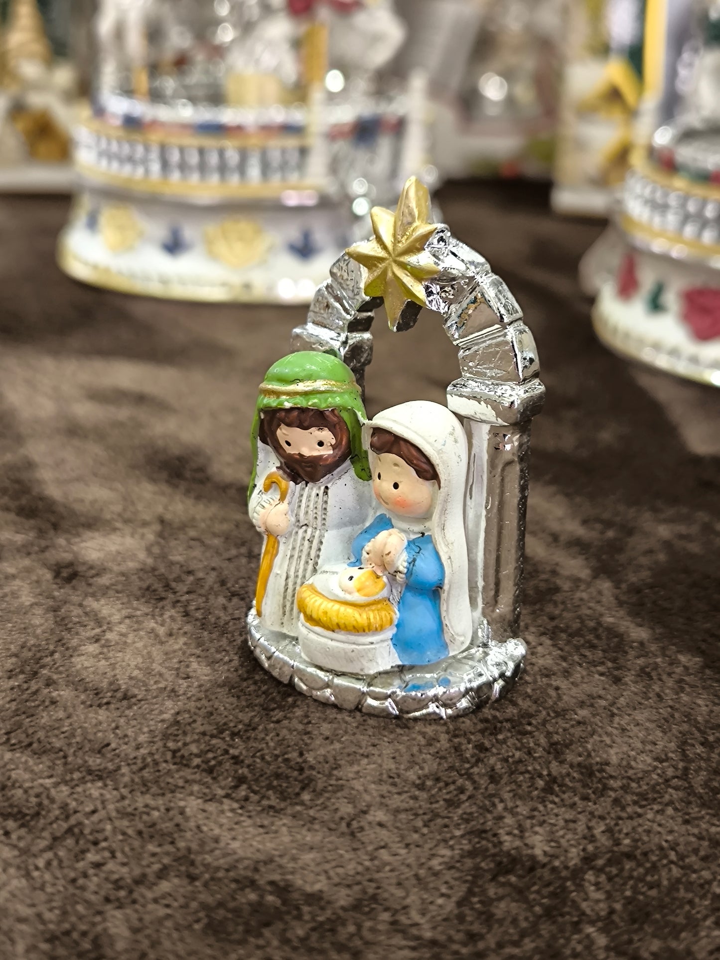 natale Presepe argentato colorato - Gioielli Pavan