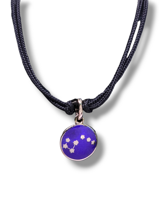 Girocollo Girocollo Argento 925 Costellazione la Guida con Diamante - Gioielli Pavan