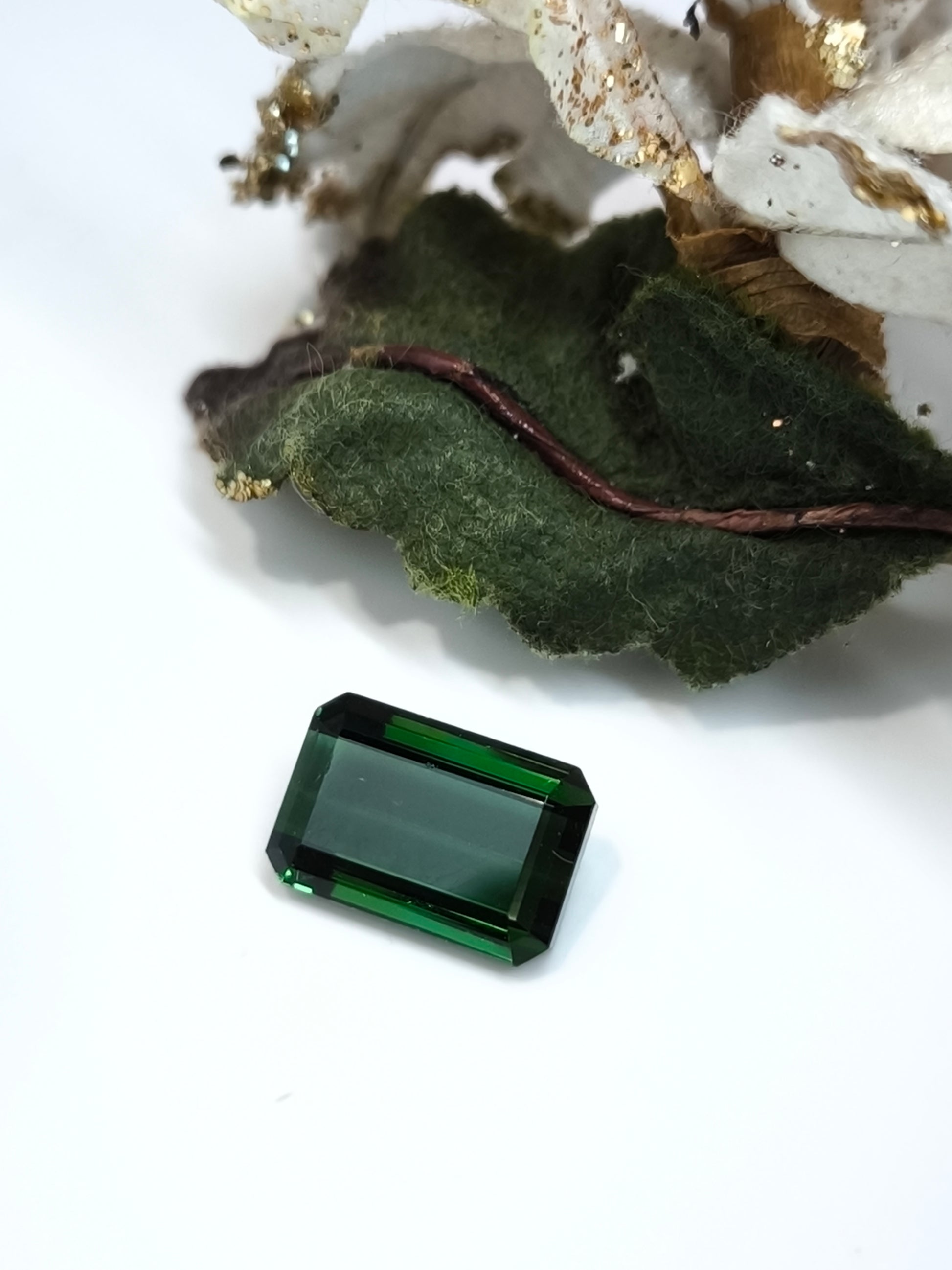 gemme Tormalina verde ottagonale 5,80ct - Gioielli Pavan