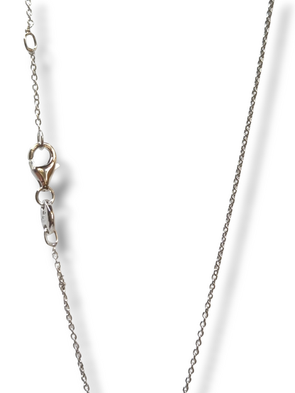 Girocollo Girocollo in argento con croce in pavé di zirconi - Gioielli Pavan