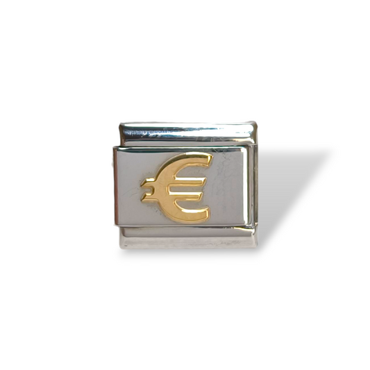 Ciondoli e pendenti NominatioN - Link con simbolo Euro - Gioielli Pavan