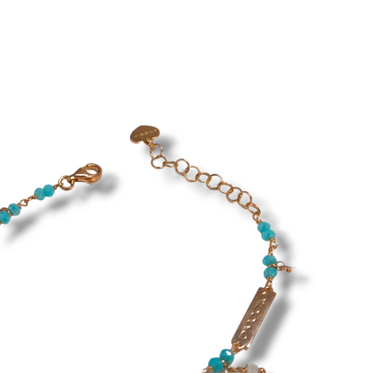 Bracciale Bracciale in argento a rosario con pietre naturali - Gioielli Pavan