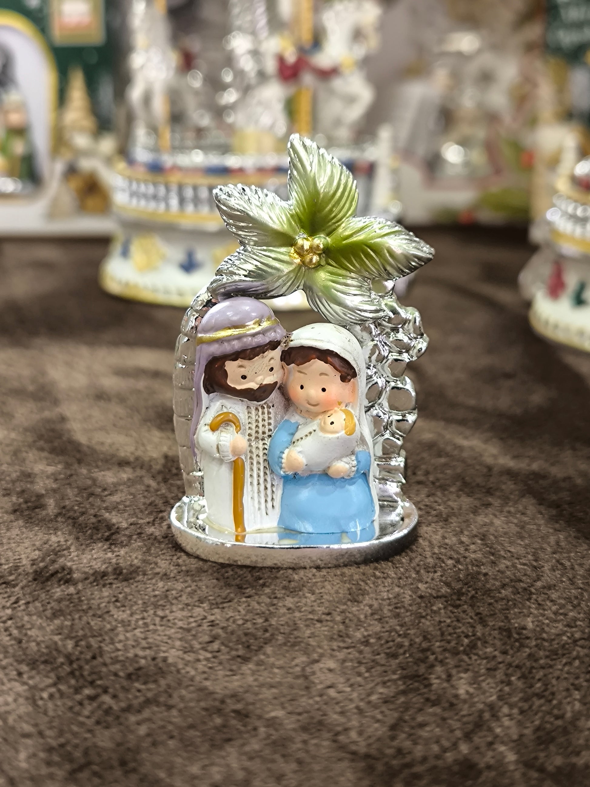 natale Presepe argentato colorato - Gioielli Pavan