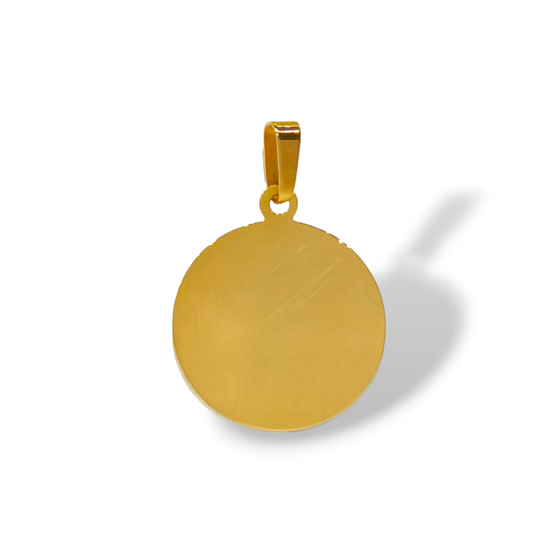 Ciondoli e pendenti Medaglia tonda liscia lucida diam. 2,5cm - Gioielli Pavan