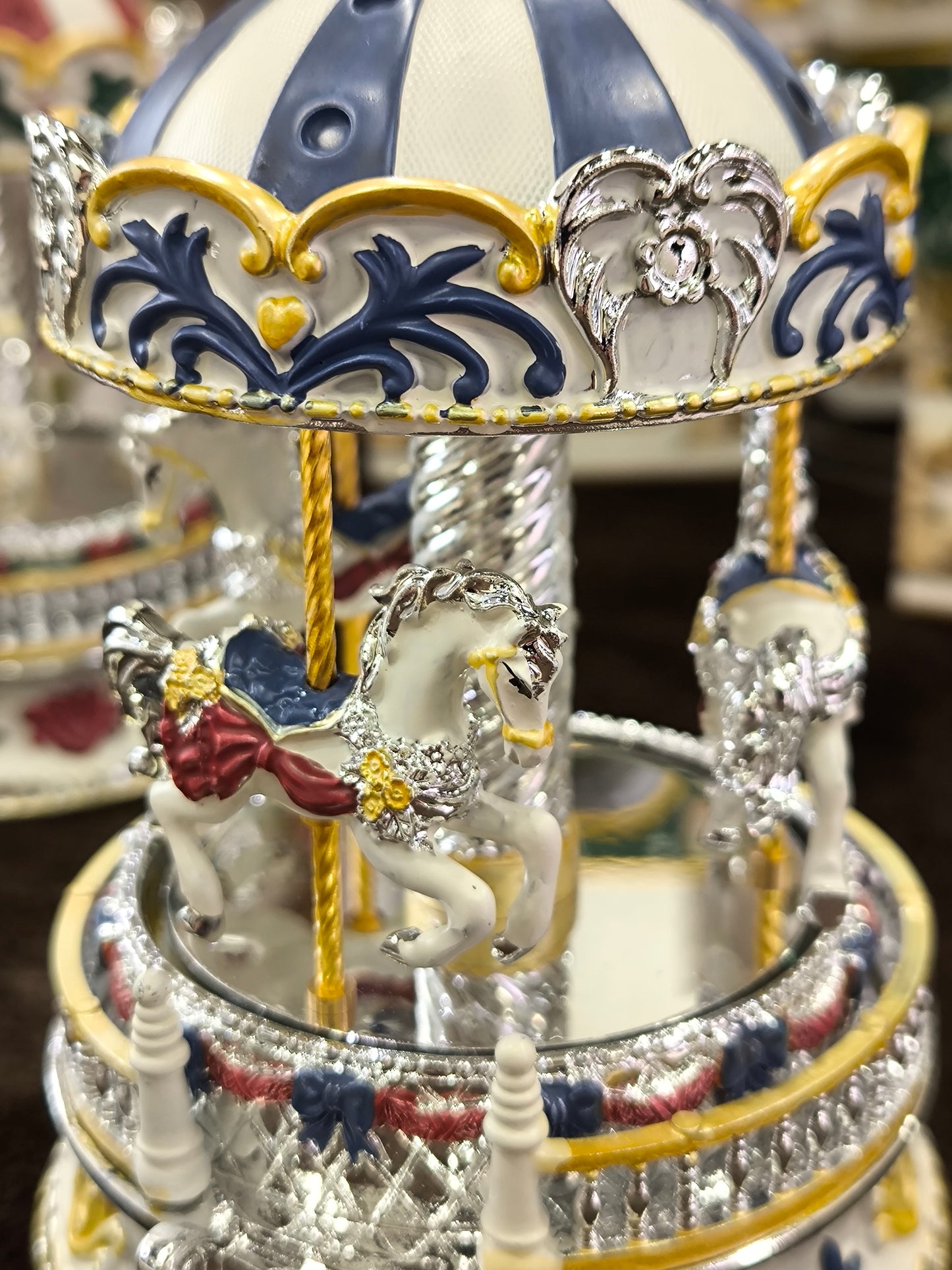 natale Giostrina natalizia blu - Gioielli Pavan