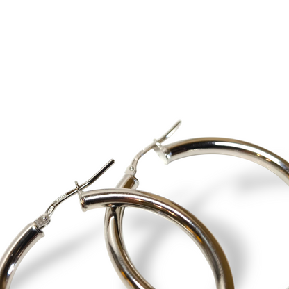 Orecchini Orecchini in argento cerchio da 3,5 mm - Gioielli Pavan