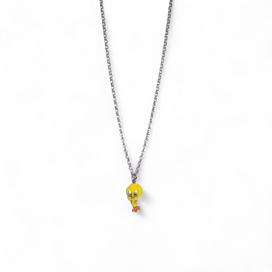 Girocollo Girocollo in Argento 925 con Pendente Titti Smaltato - Gioielli Pavan