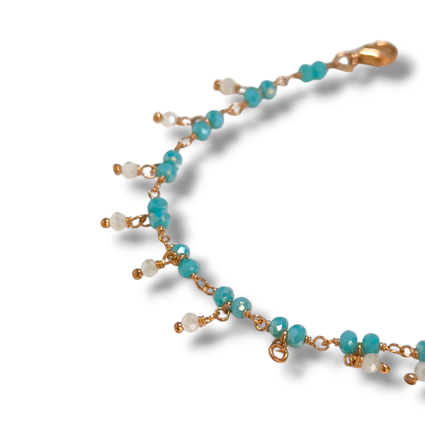 Bracciale Bracciale in argento a rosario con pietre naturali - Gioielli Pavan