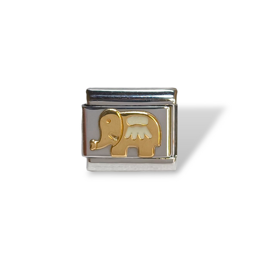 Ciondoli e pendenti NominatioN - Link con elefantino smaltato - Gioielli Pavan