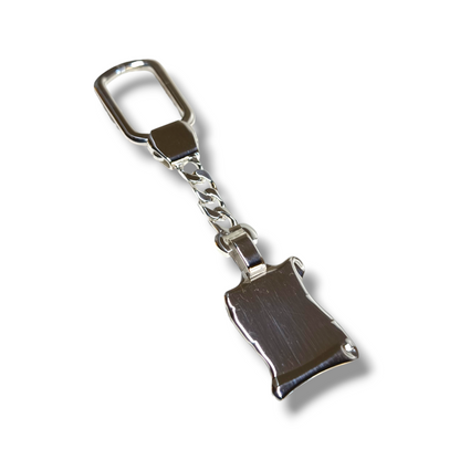 Portachiavi Porta chiavi in argento con pergamena - Gioielli Pavan