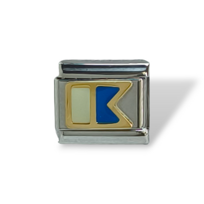 Ciondoli e pendenti NominatioN - Link bandiera marittima lettera A - Gioielli Pavan