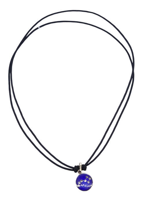 Collana Girocollo Argento 925 Costellazione della Forza con Diamante - Gioielli Pavan