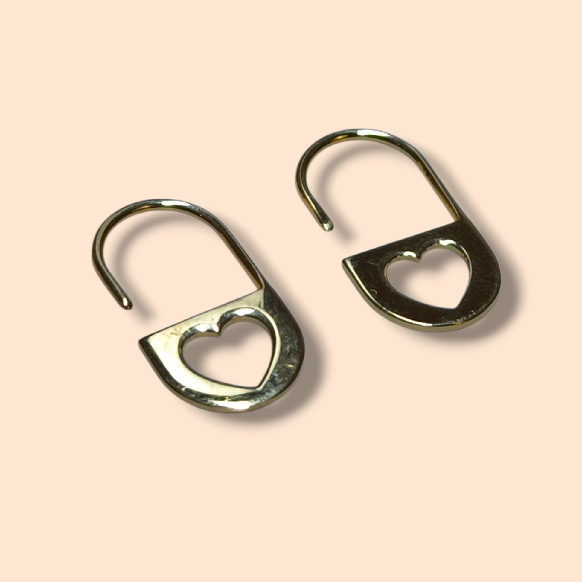 Orecchini Orecchini in oro con amino e cuore traforato - Gioielli Pavan