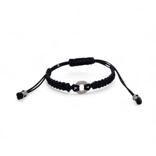 Bracciale Bracciale LeBebè Argento 925 con Sagola Nera - Gioielli Pavan
