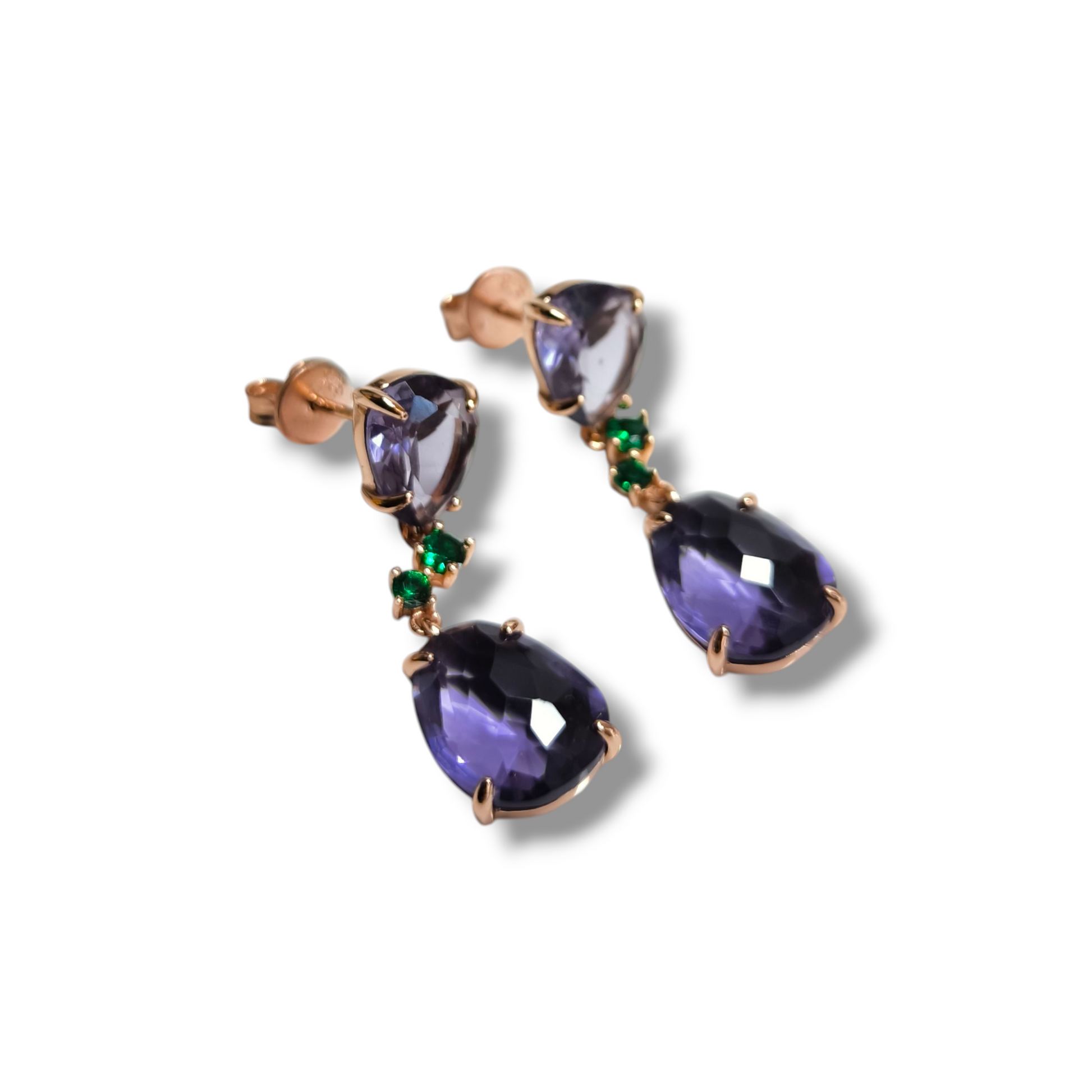 Orecchini Orecchini in argento pendenti con zirconi - Gioielli Pavan