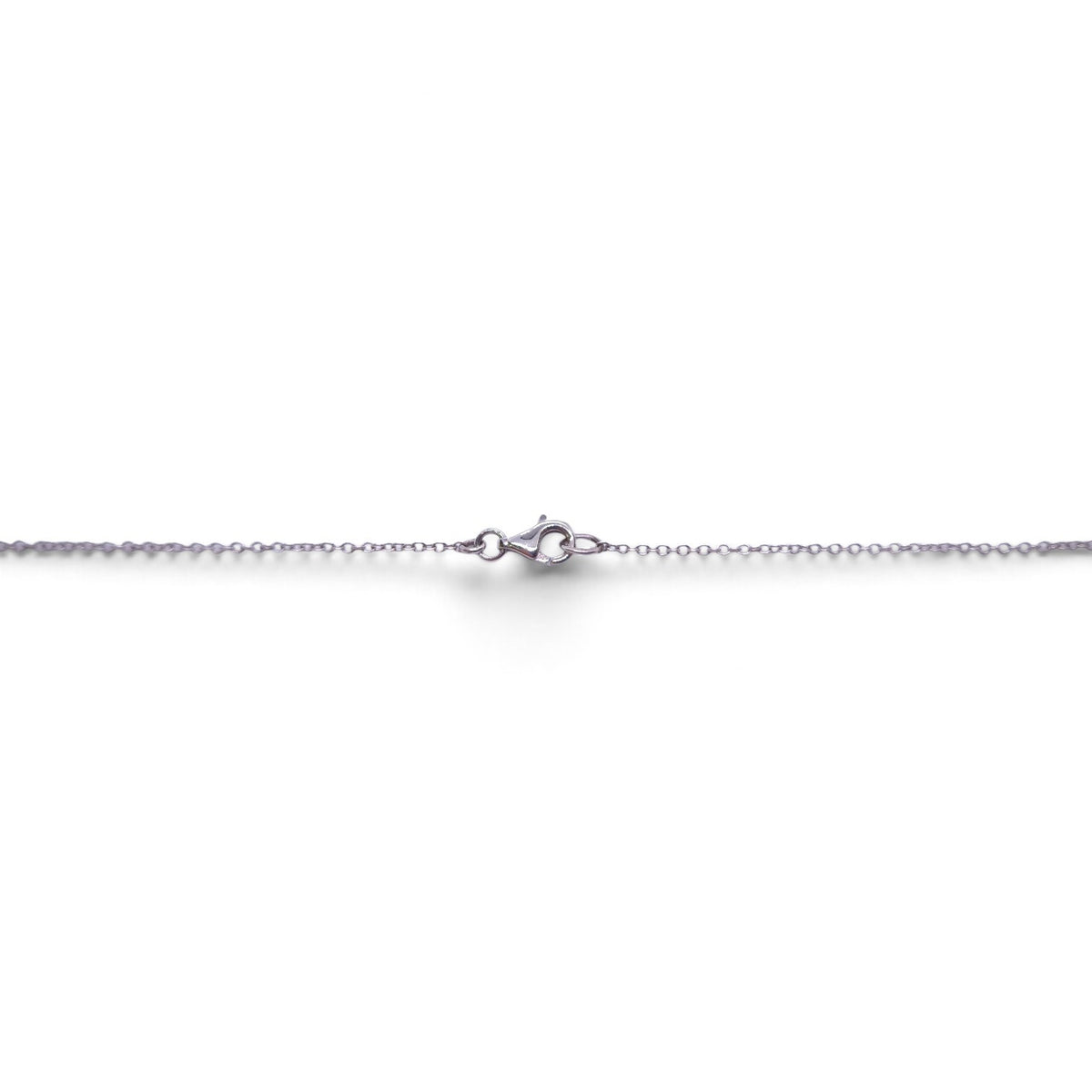 Girocollo in oro bianco con perla australiana e diamante - Gioielli Pavan