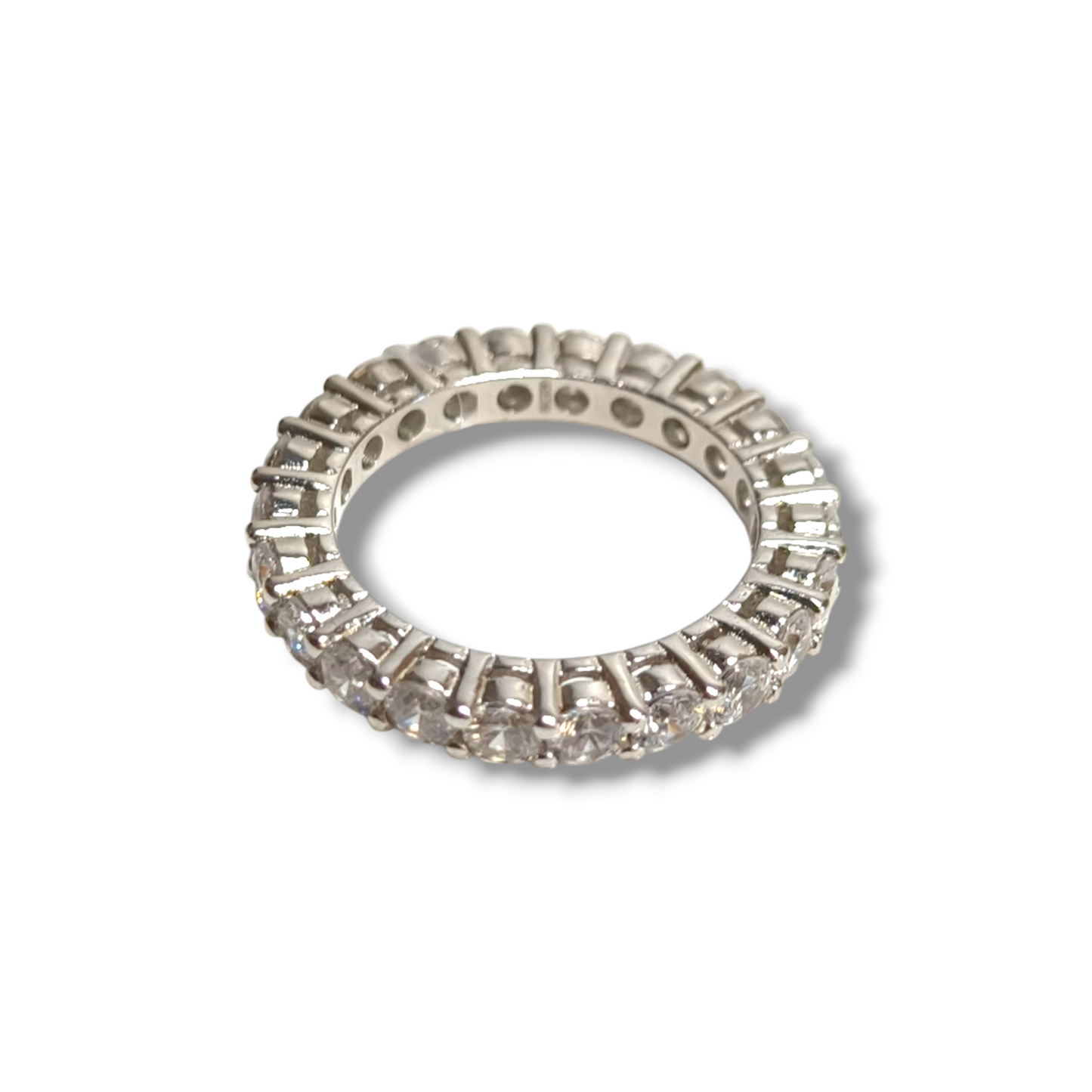Anello Anello in argento eternity con zirconi - Gioielli Pavan