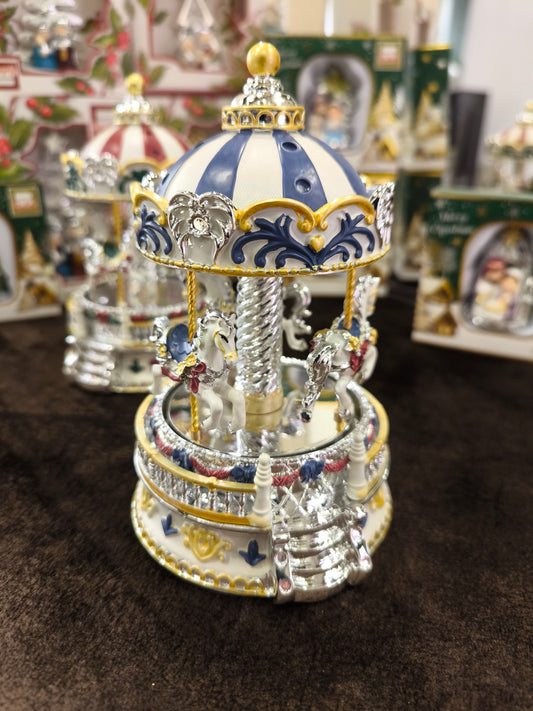 natale Giostrina natalizia blu - Gioielli Pavan