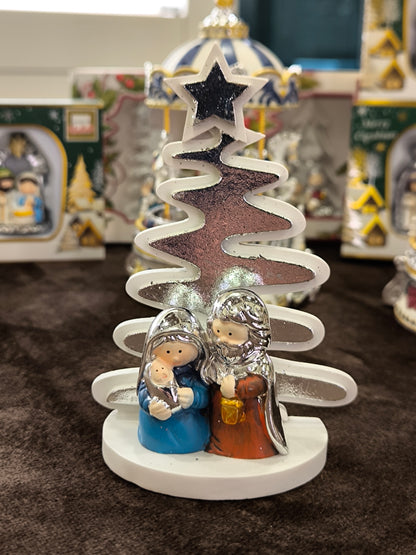 natale Presepe argentato colorato - Gioielli Pavan