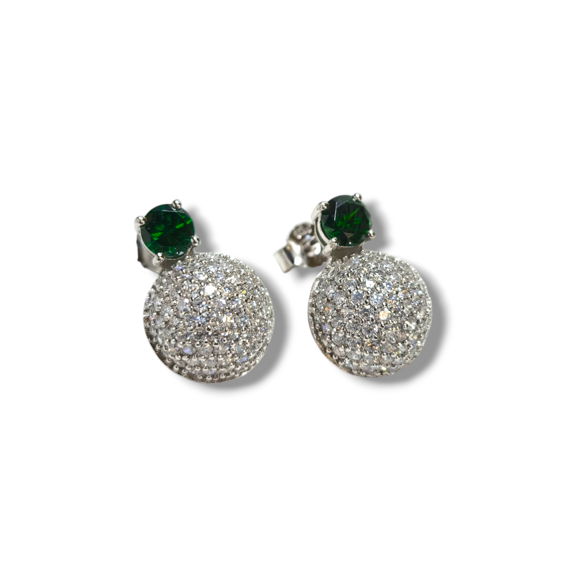 Orecchini Orecchini in argento semi pendenti con zirconi - Gioielli Pavan