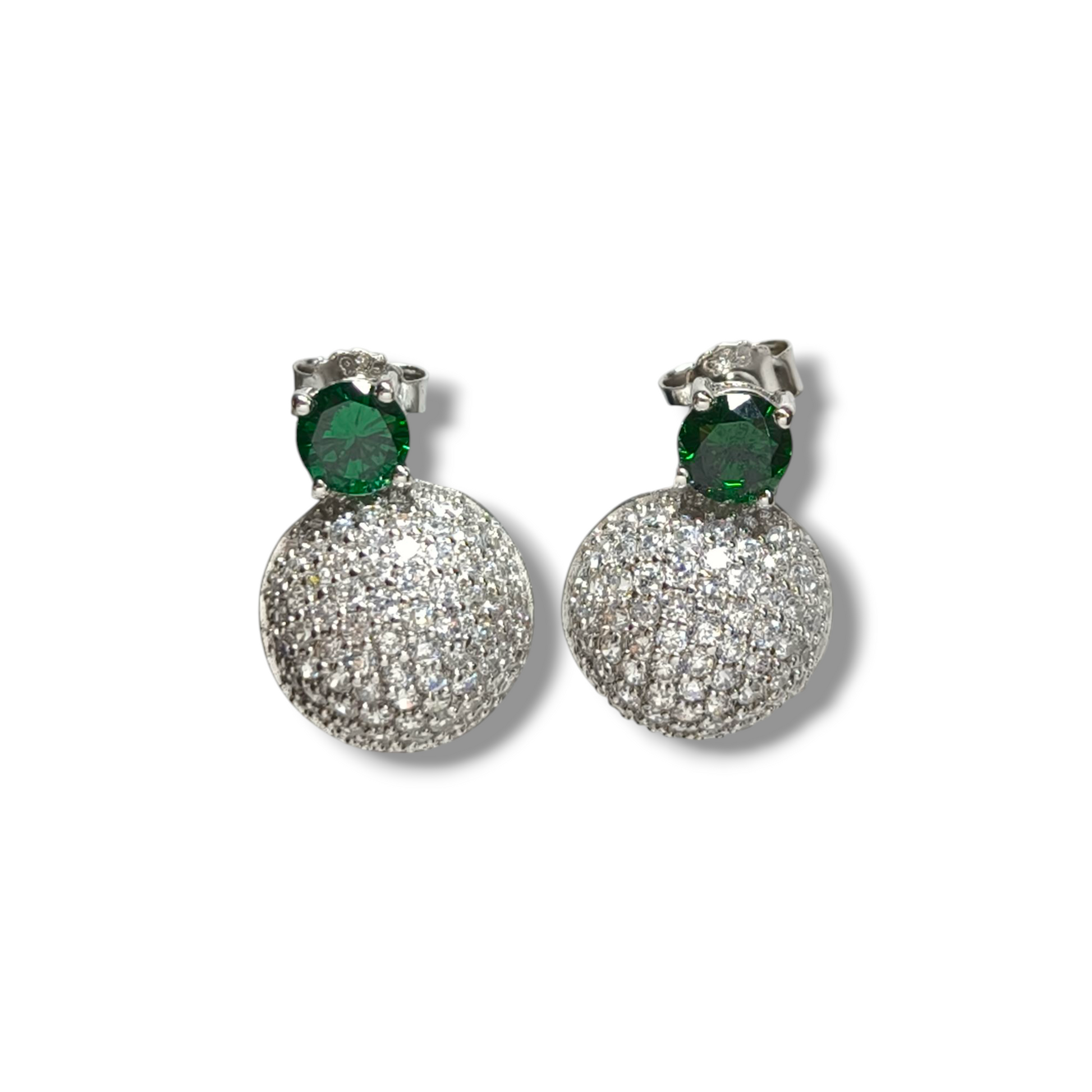 Orecchini Orecchini in argento semi pendenti con zirconi - Gioielli Pavan