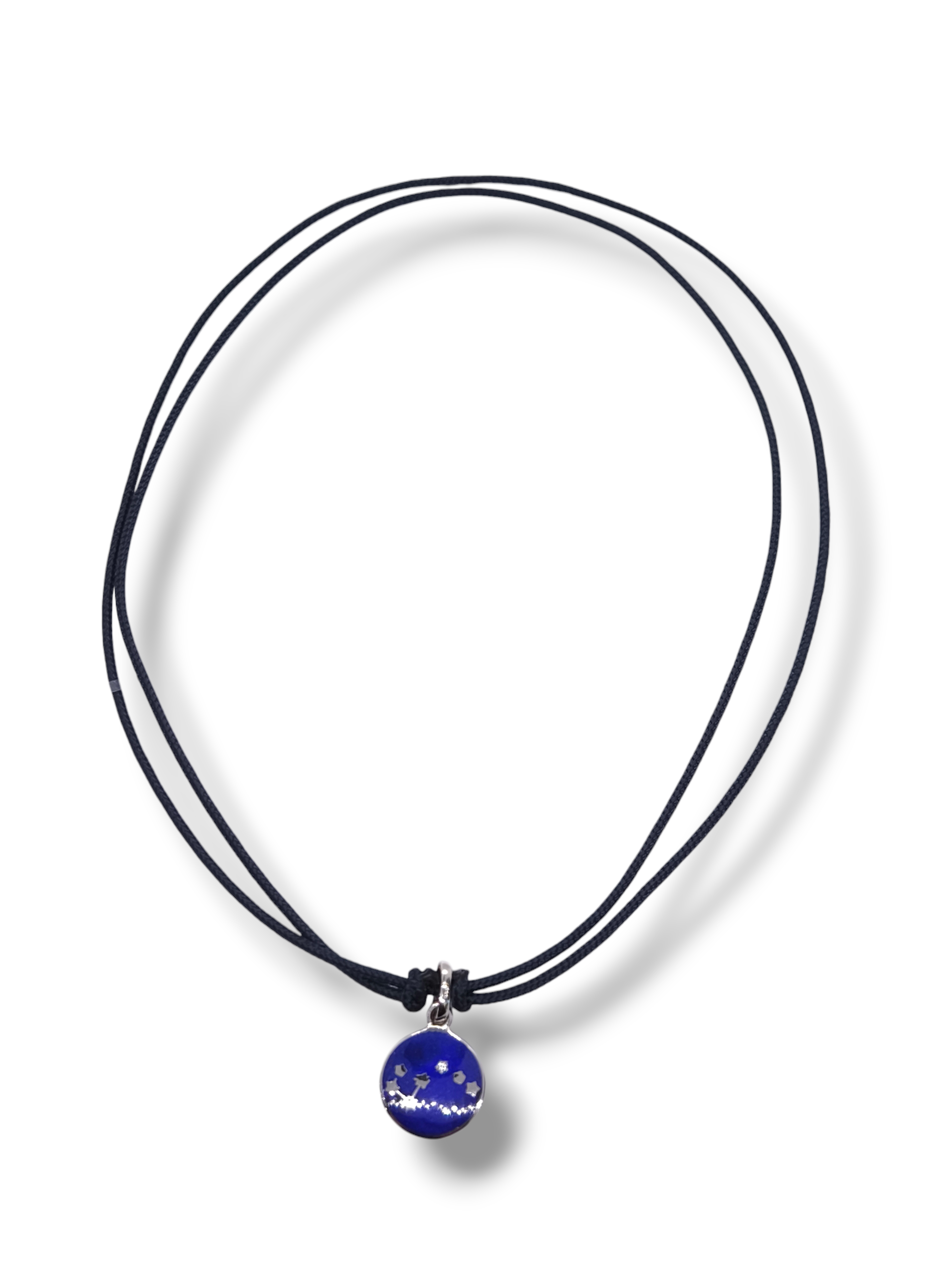 Girocollo Girocollo Argento 925 Costellazione la Guida con Diamante - Gioielli Pavan