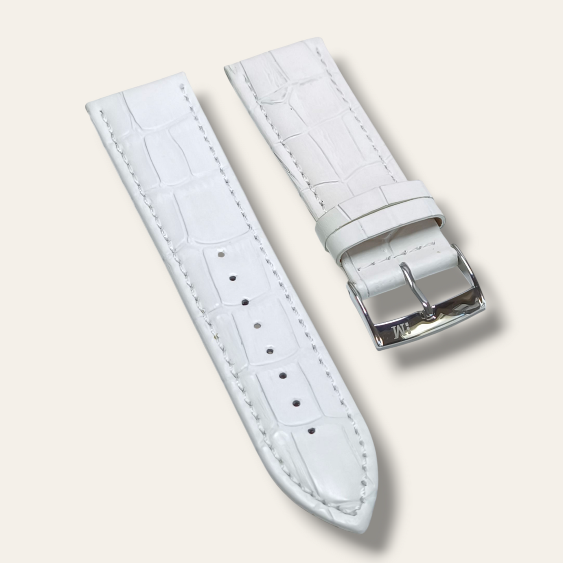 Cinturino Cinturino Ansa 24 mm Pelle stampa cocco. opaca - Gioielli Pavan