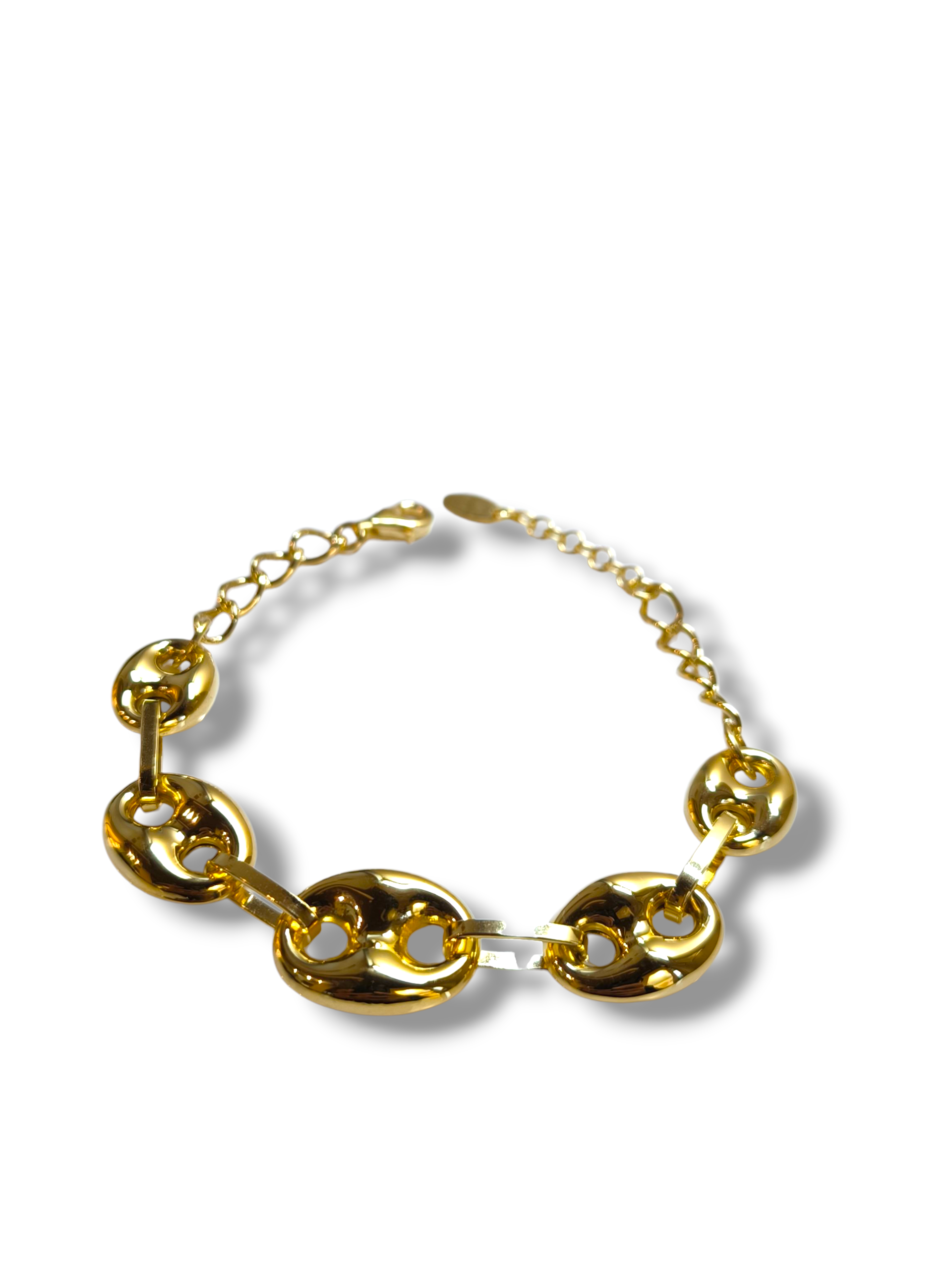 Bracciale Bracciale in argento dorato giallo o bianco a maglia marina - Gioielli Pavan